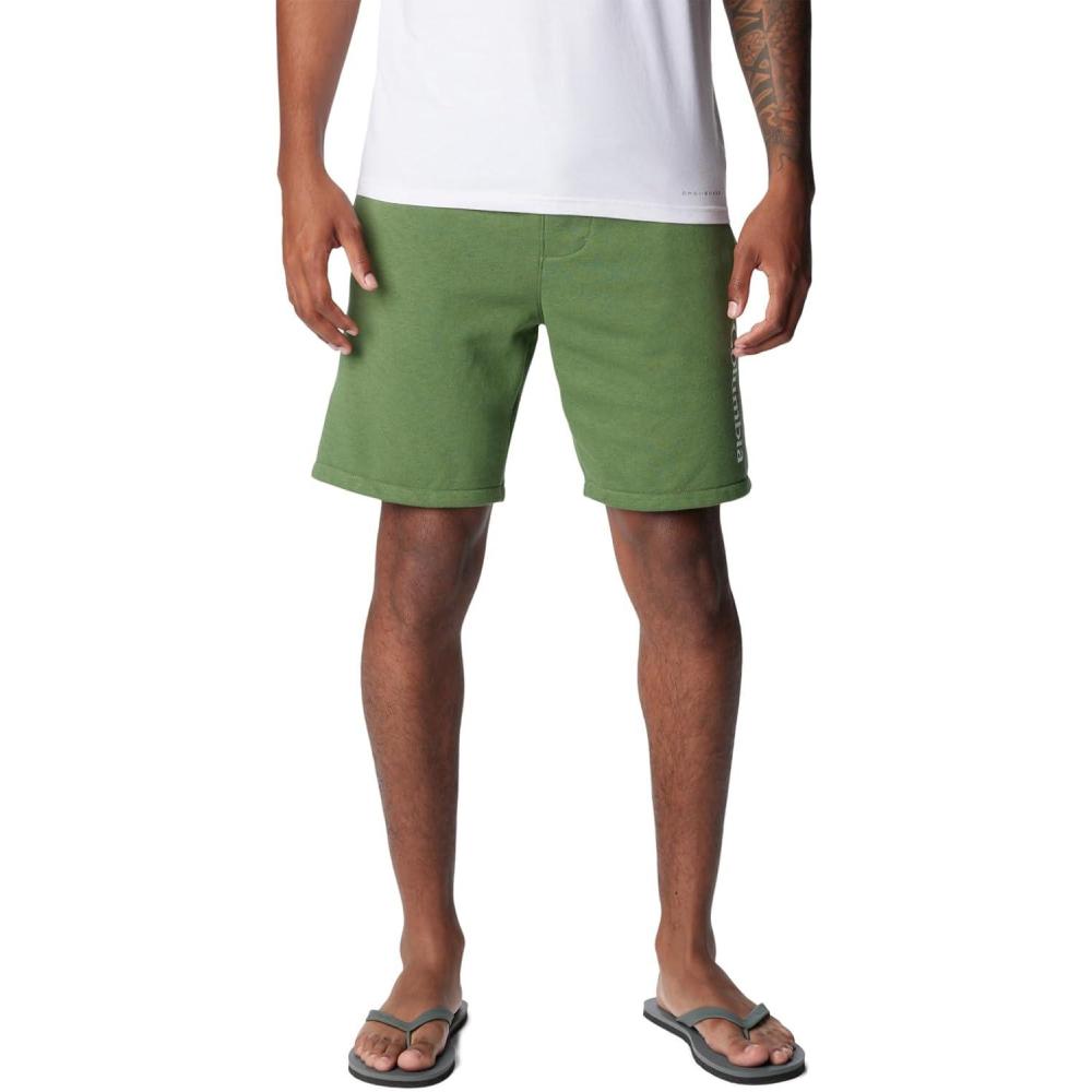 imageColumbia Mens Columbia Trek ShortCanteenWhite Vertical Logo