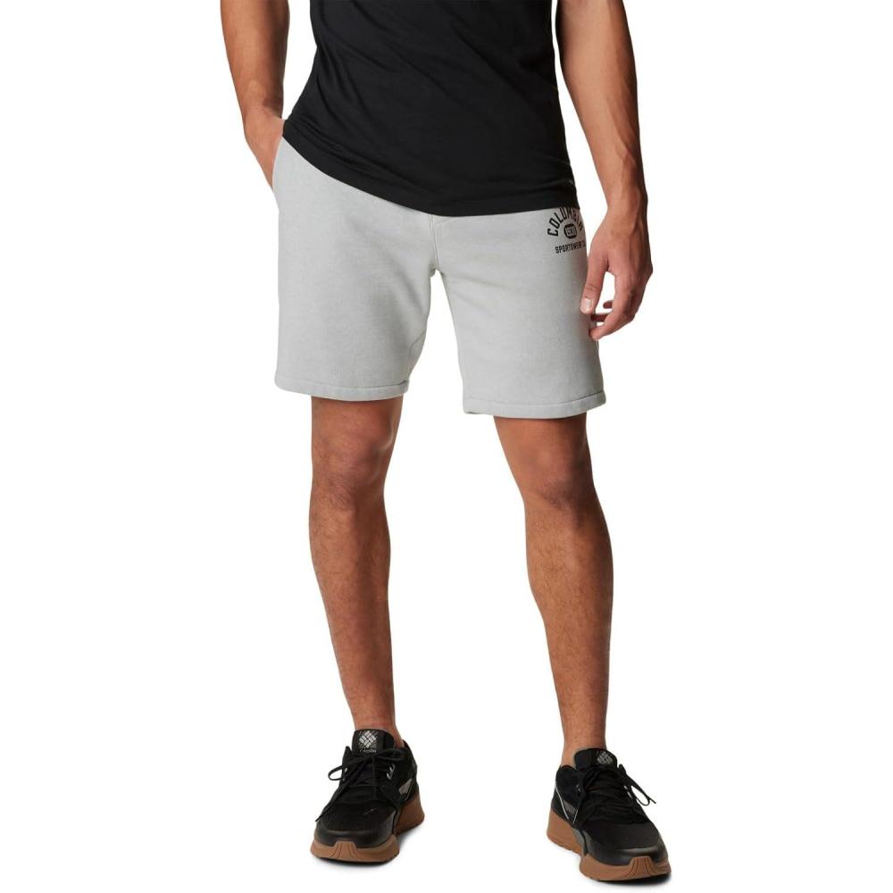 imageColumbia Mens Columbia Trek ShortColm Grey Hthr College Life Mini Logo