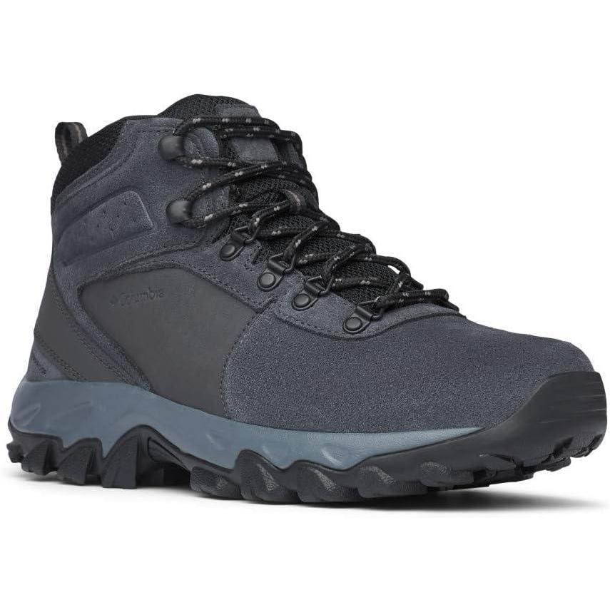imageColumbia Mens Discontinued Newton Ridge Plus II Suede Waterproof Hiking BootSharkBlack