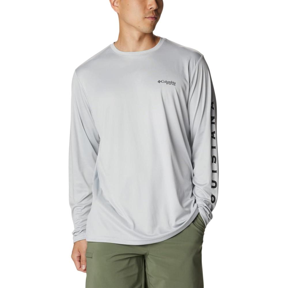 imageColumbia Mens Fork Stream Long Sleeve ShirtCool GreyLouisiana