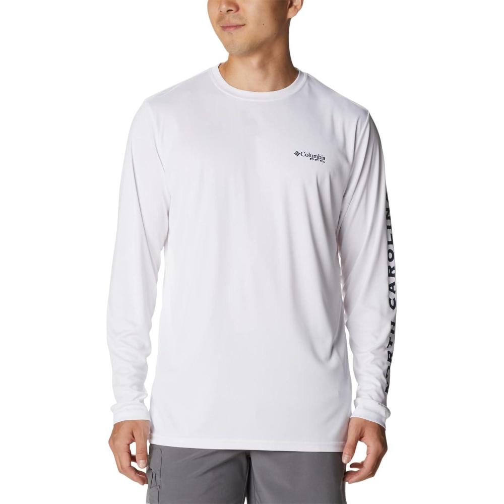 imageColumbia Mens Fork Stream Long Sleeve ShirtWhiteNorth Carolina