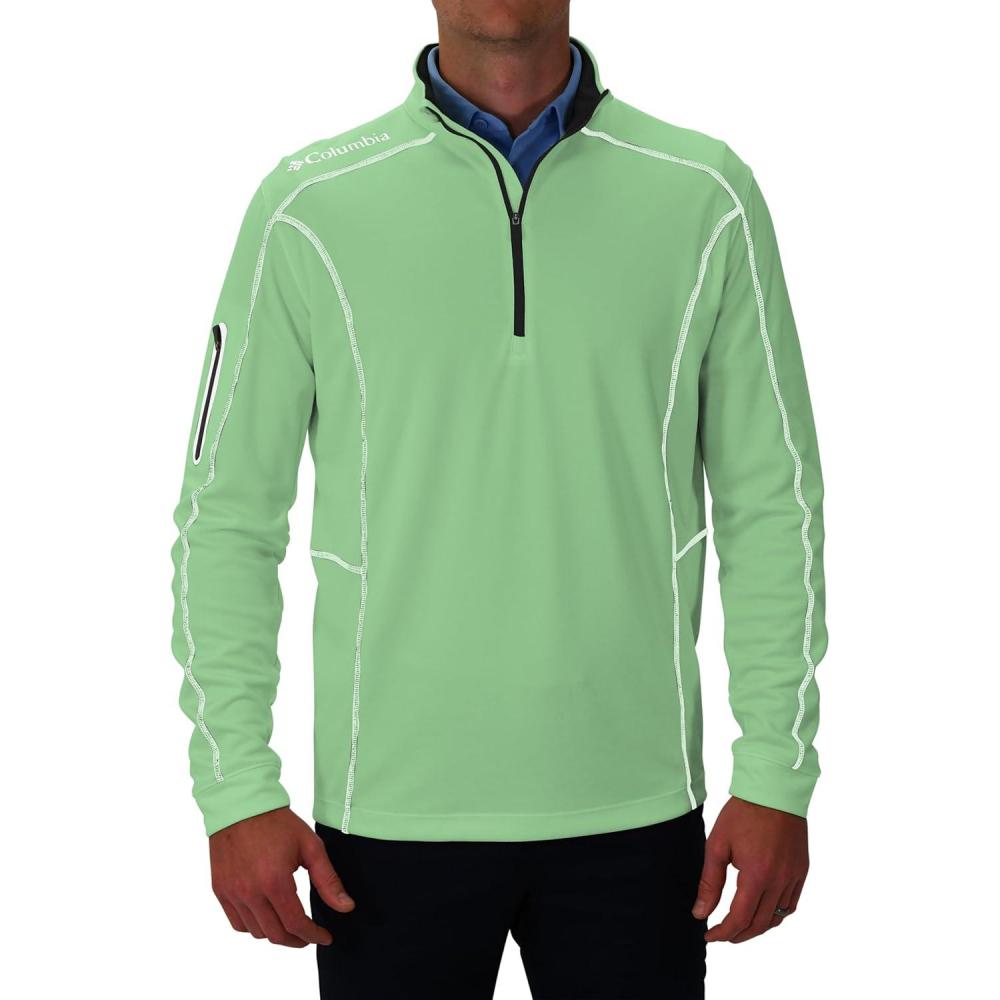 imageColumbia Mens OMNI WICK Shotgun 14 Zip Pullover Breathable Long SleeveKey West