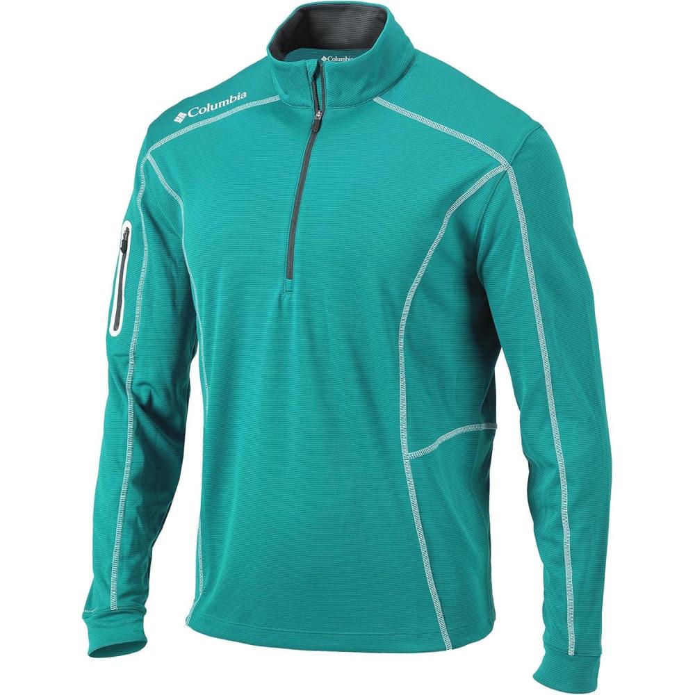 imageColumbia Mens OMNI WICK Shotgun 14 Zip Pullover Breathable Long SleeveMiami
