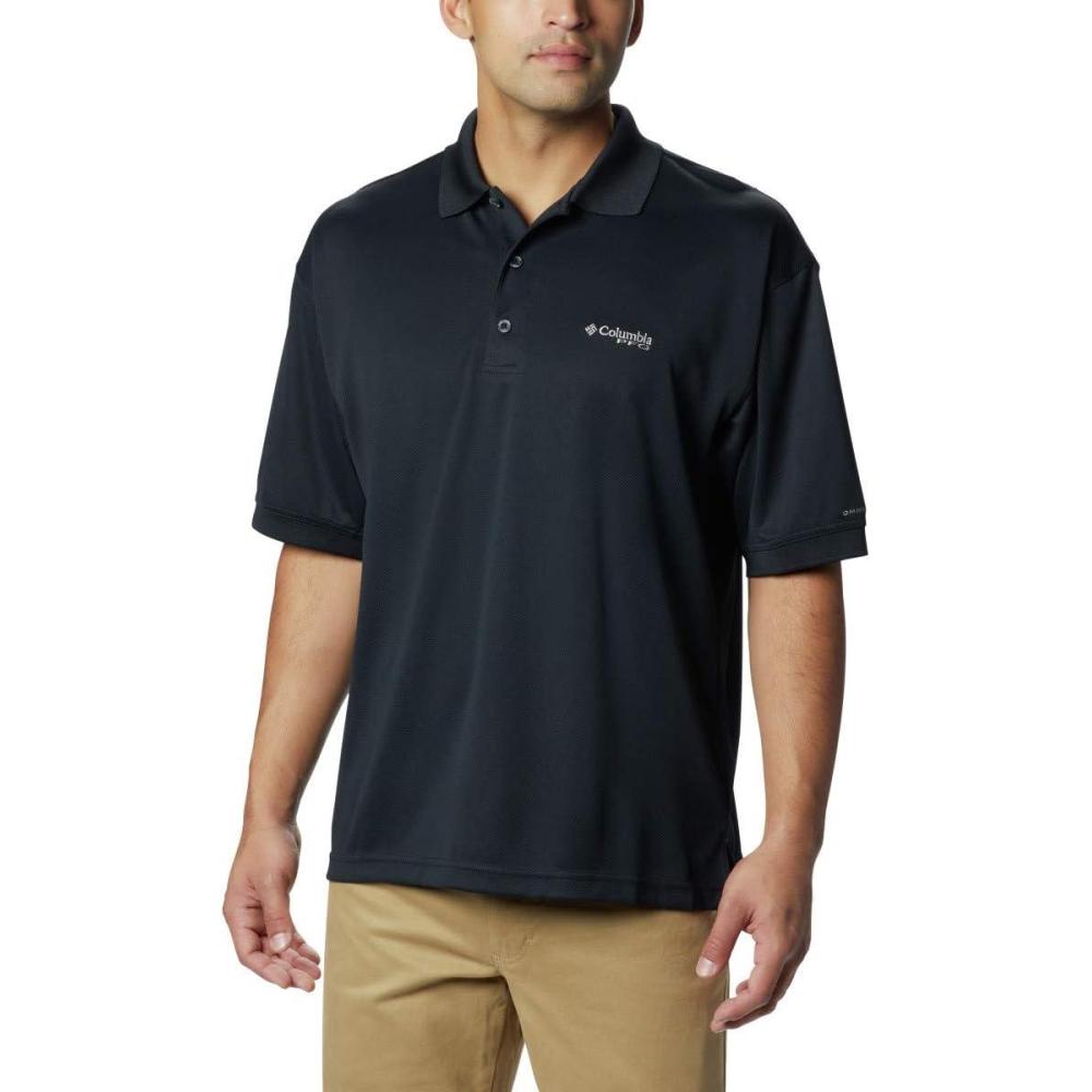 imageColumbia Mens Perfect Cast Polo ShirtBlack