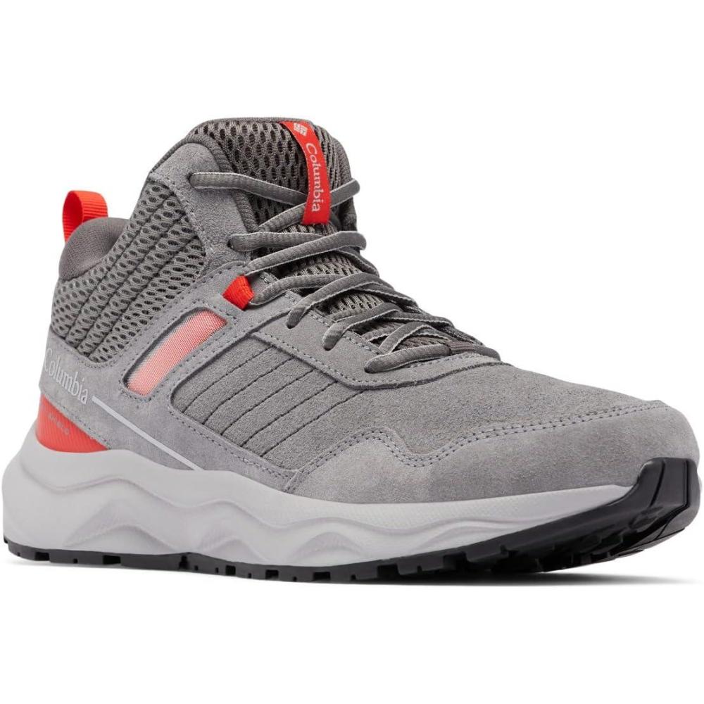 imageColumbia Mens Plateau Venture MidTitainium Grey SteelFiery Red