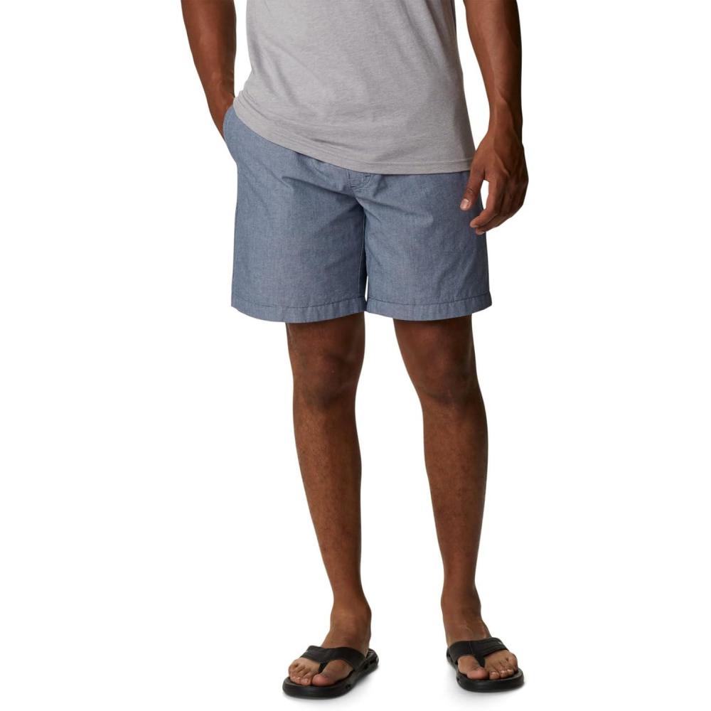imageColumbia Mens Scenic Ridge Pullon ShortDark Mountain Chambray