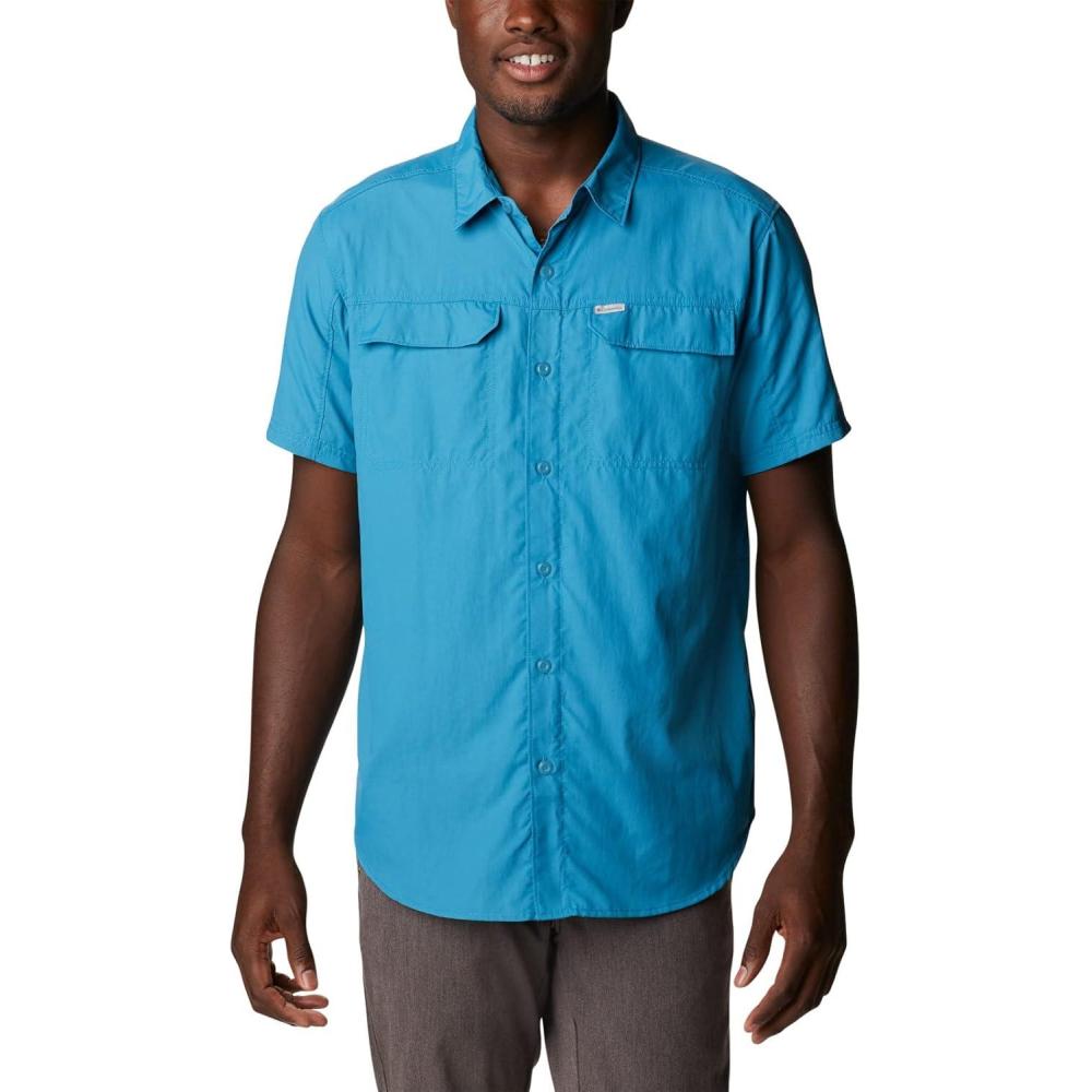 imageColumbia Mens Silver Ridge 20 Short Sleeve ShirtDeep Marine