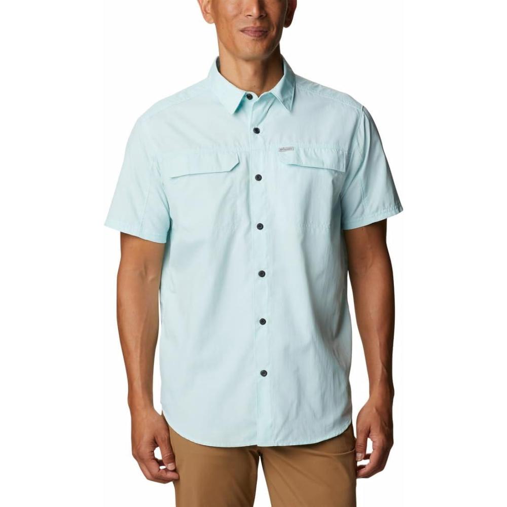 imageColumbia Mens Silver Ridge 20 Short Sleeve ShirtIcy Morn