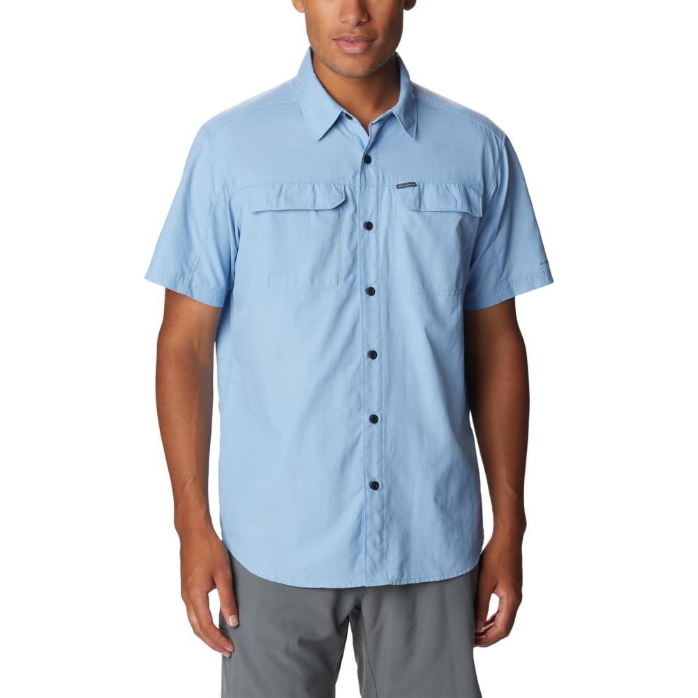 imageColumbia Mens Silver Ridge 20 Short Sleeve ShirtJet Stream
