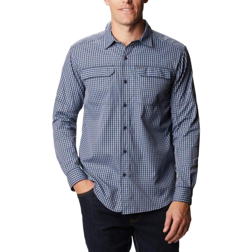 imageColumbia Mens Silver Ridge20 Long Sleeve ShirtSilver Ridge20 Long Sleeve ShirtBluestone Mini Plaid