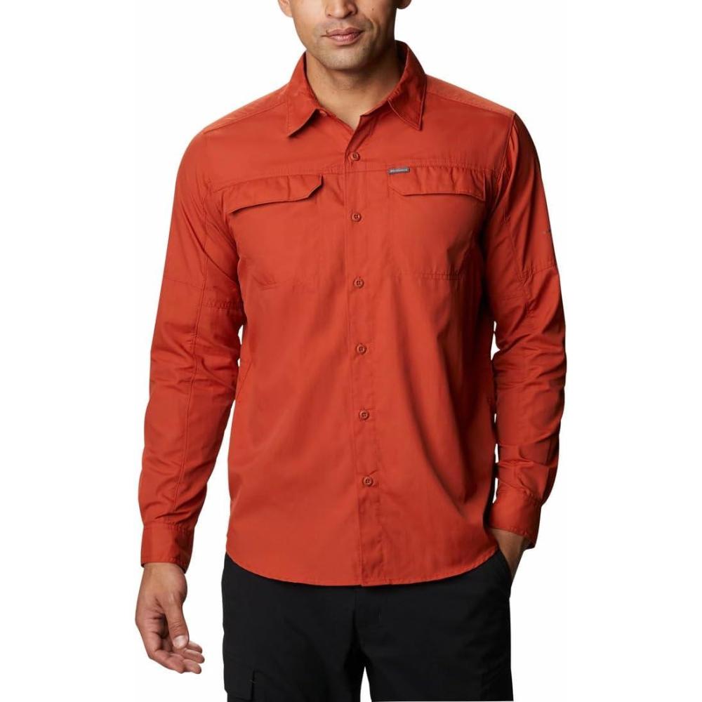 imageColumbia Mens Silver Ridge20 Long Sleeve ShirtSilver Ridge20 Long Sleeve ShirtDark Sienna