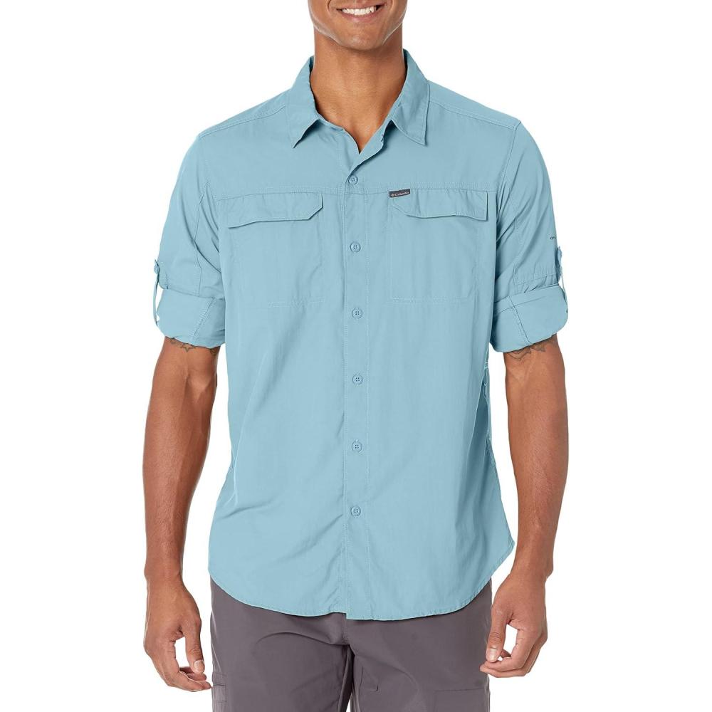 imageColumbia Mens Silver Ridge20 Long Sleeve ShirtSilver Ridge20 Long Sleeve ShirtJet Stream