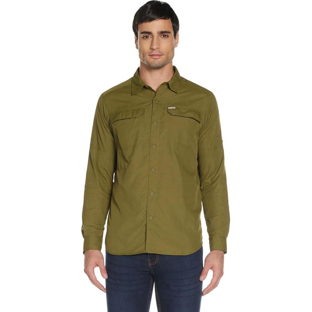 imageColumbia Mens Silver Ridge20 Long Sleeve ShirtSilver Ridge20 Long Sleeve ShirtOlive Brown