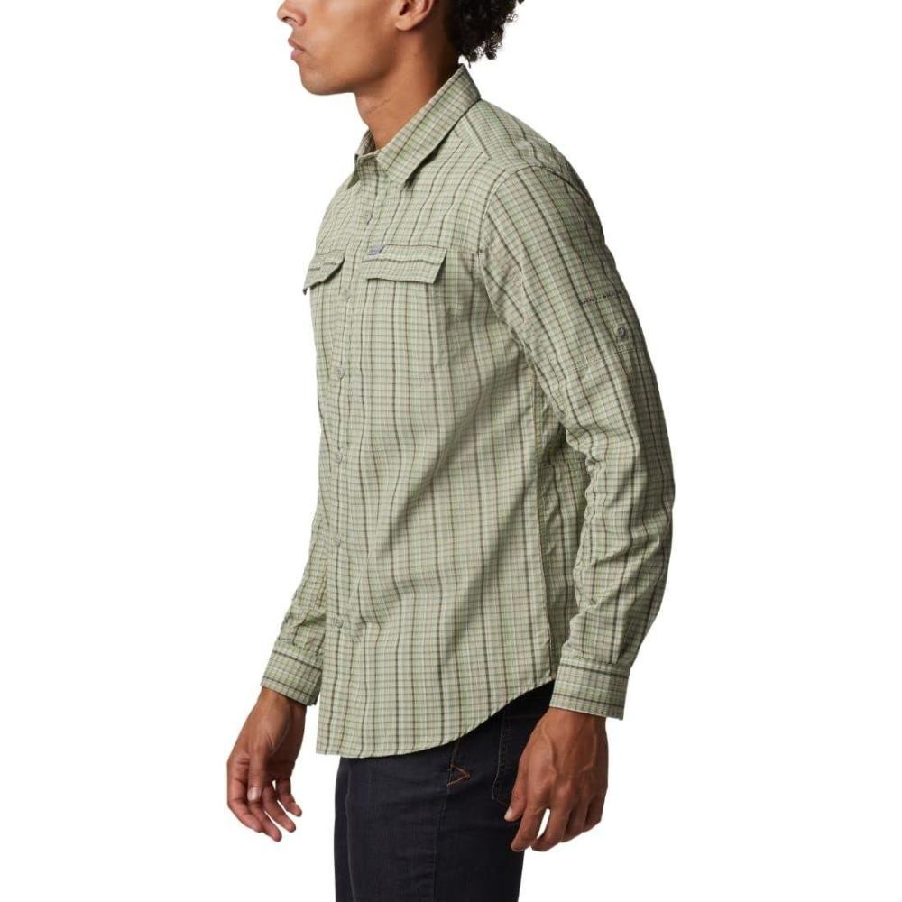 imageColumbia Mens Silver Ridge20 Long Sleeve ShirtSilver Ridge20 Long Sleeve ShirtSafari Multi Grid