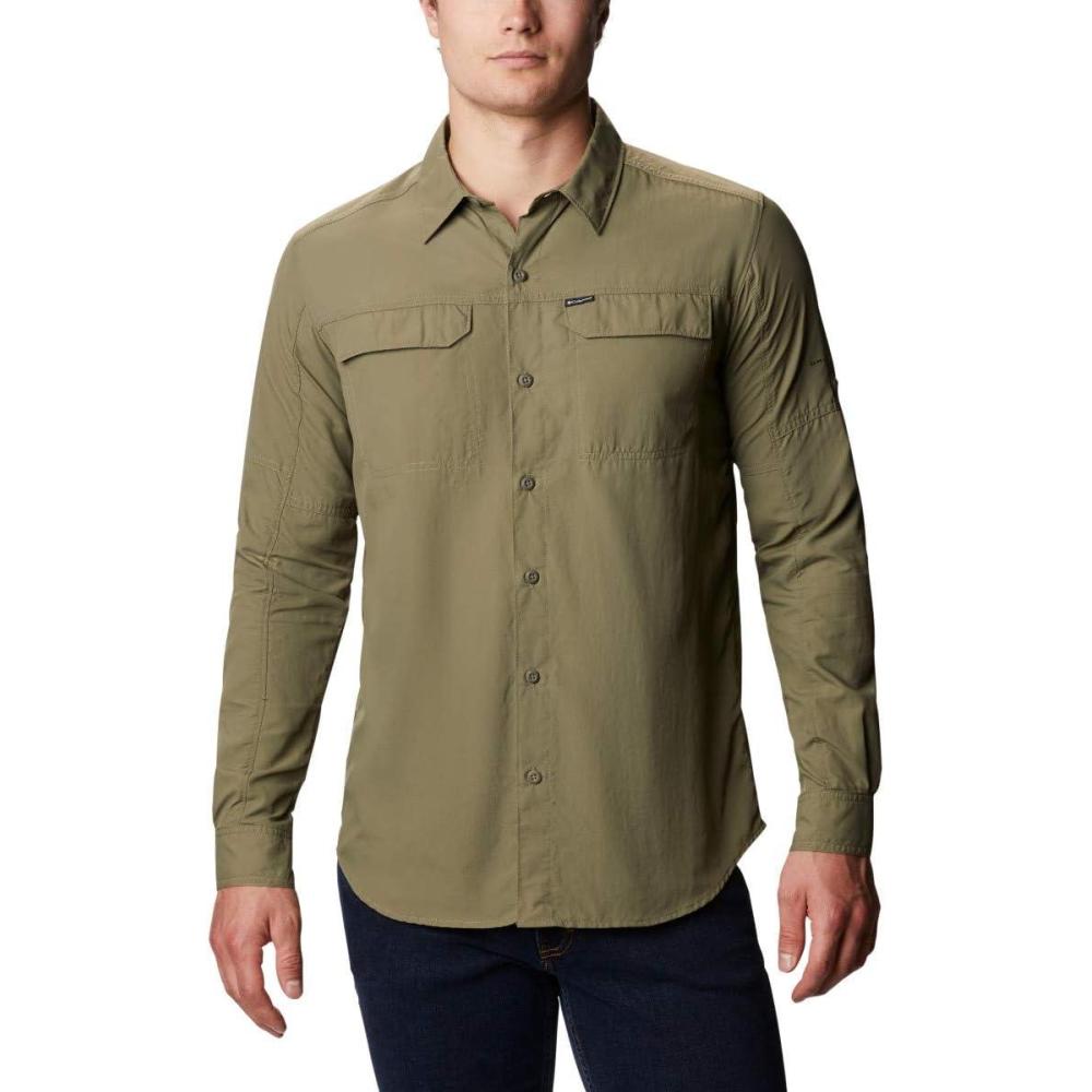 imageColumbia Mens Silver Ridge20 Long Sleeve ShirtSilver Ridge20 Long Sleeve ShirtStone Green