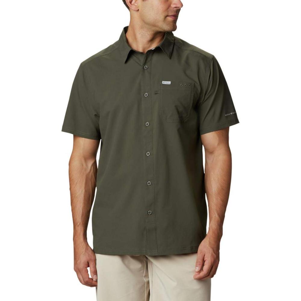 imageColumbia Mens Standard Slack Tide Camp ShirtAlpine Tundra