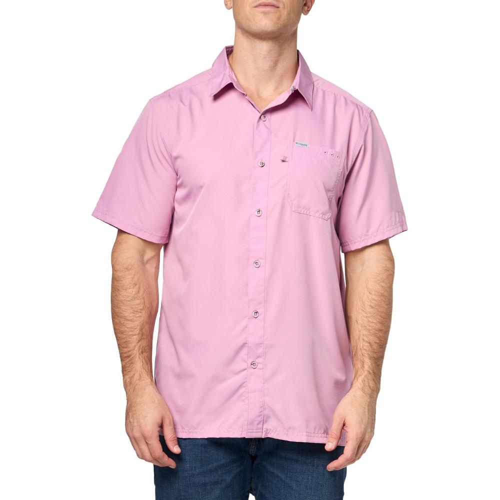 imageColumbia Mens Standard Slack Tide Camp ShirtMinuet