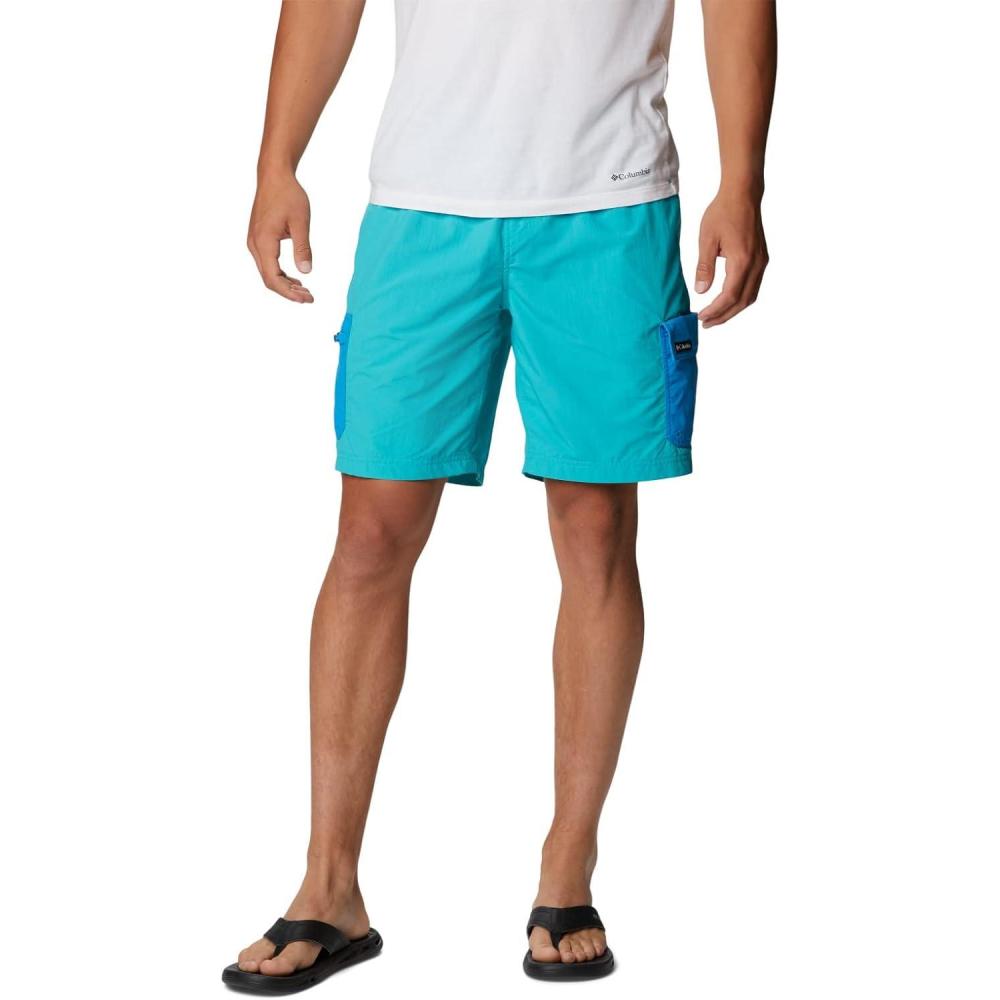 imageColumbia Mens Summerdry Brief ShortBright Aqua