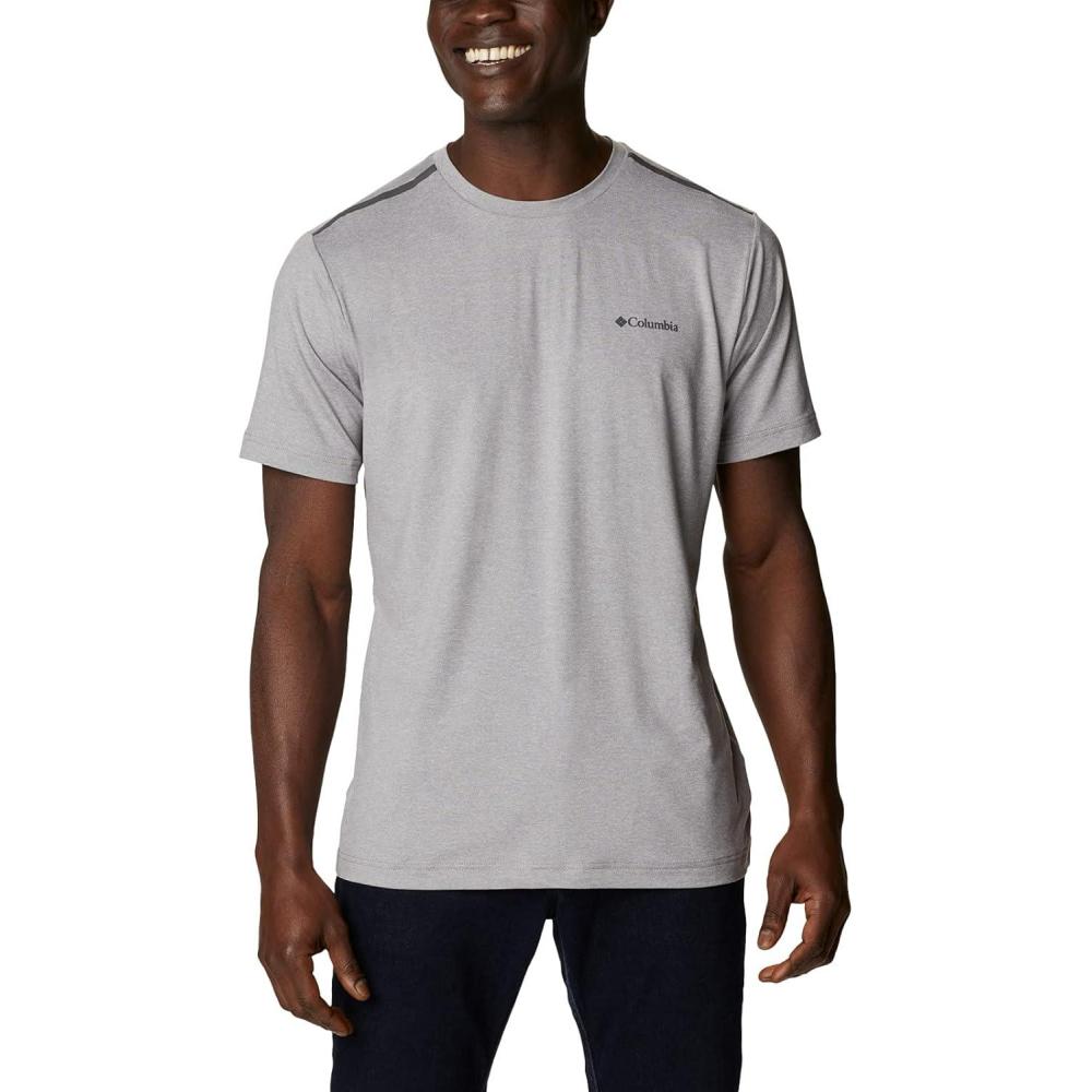 imageColumbia Mens Tech Trail Crew NeckCool Grey