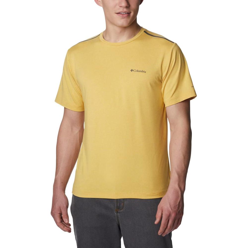 imageColumbia Mens Tech Trail Crew NeckGolden Nugget Heather