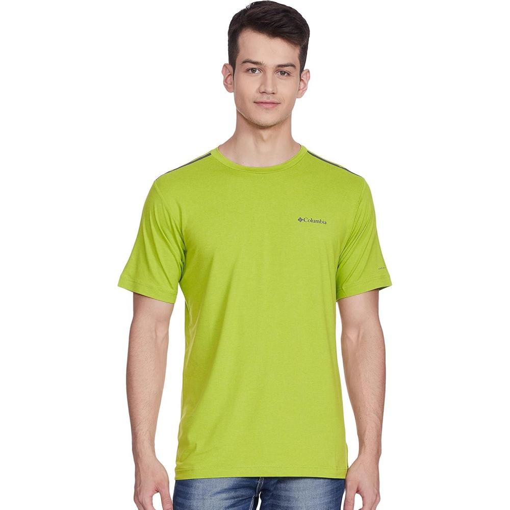 imageColumbia Mens Tech Trail Crew NeckMelonadePeach Cloud