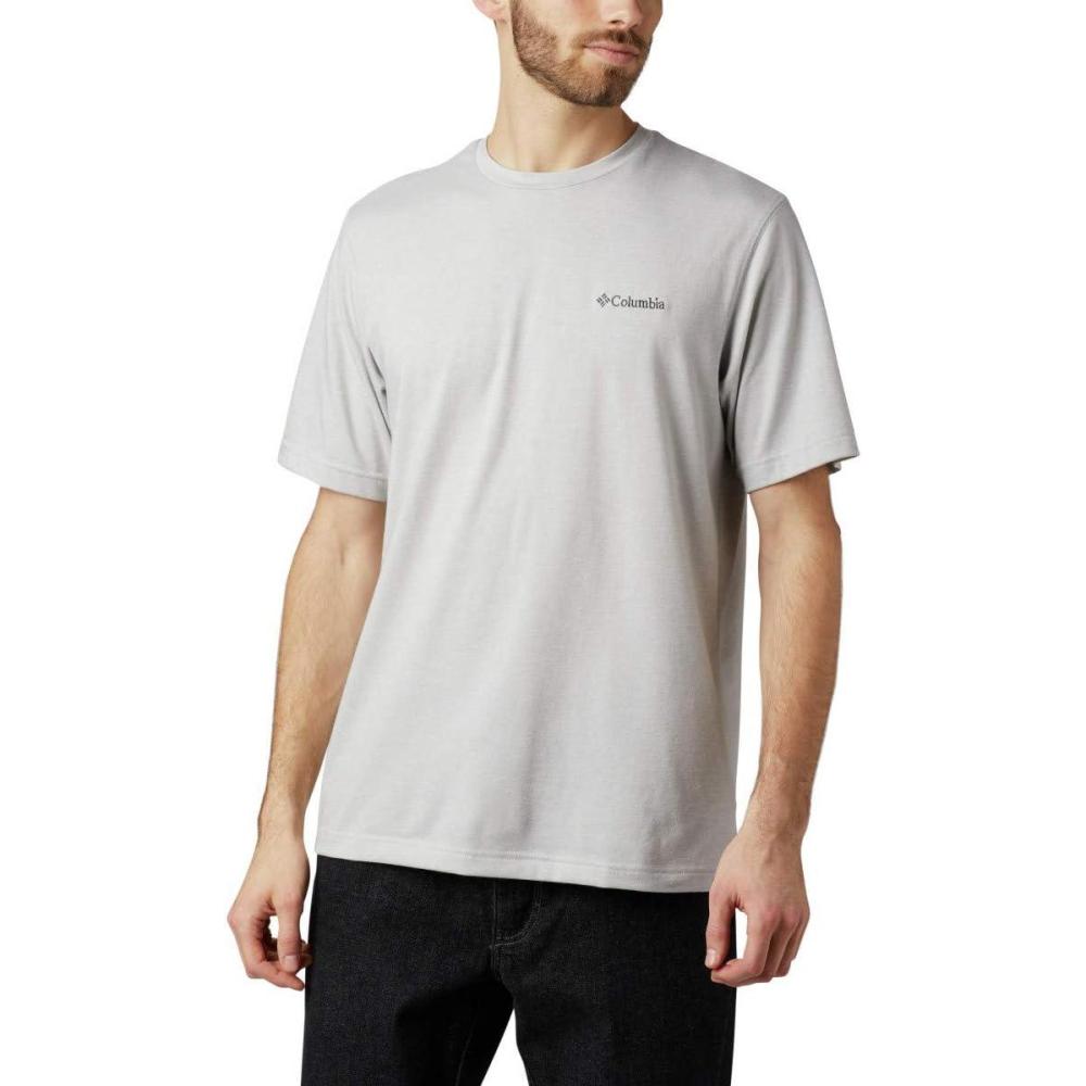 imageColumbia Mens Thistletown Park CrewCool Grey Heather