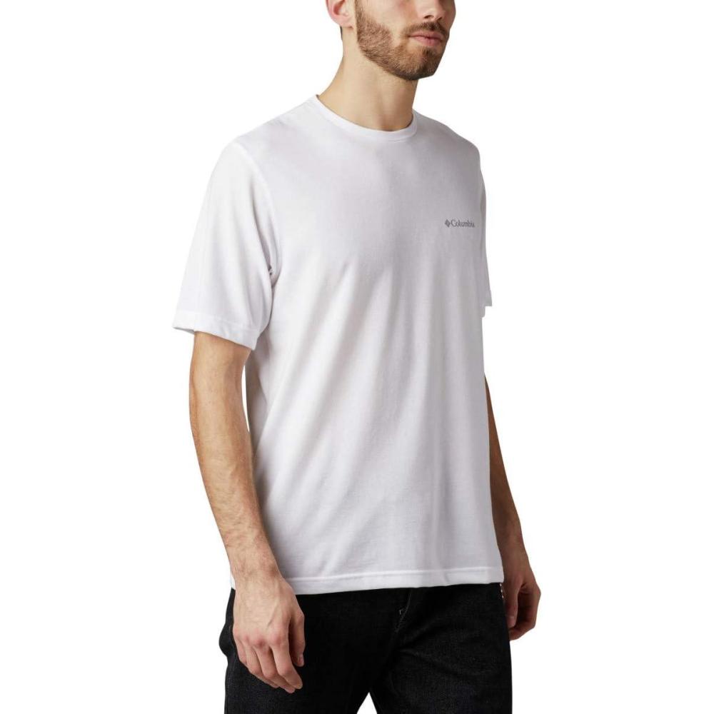 imageColumbia Mens Thistletown Park CrewWhite Heather