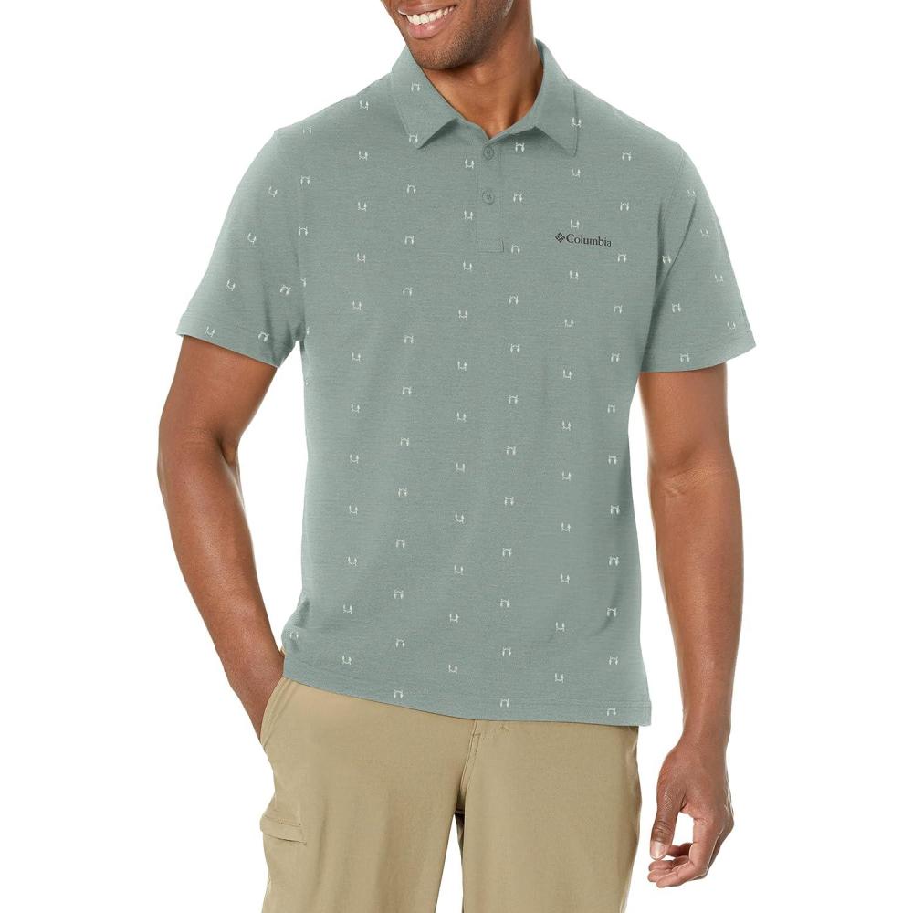 imageColumbia Mens Thistletown Ridge Polo Sp21Niagara Hammocked