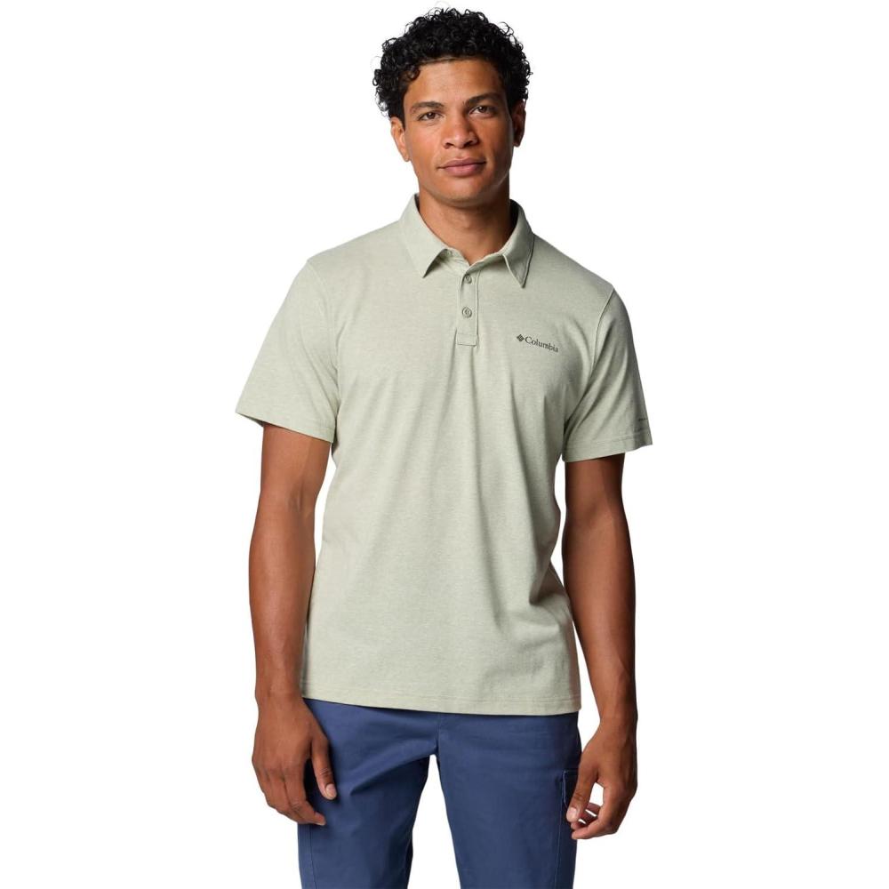 imageColumbia Mens Thistletown Ridge Polo Sp21Safari Heather