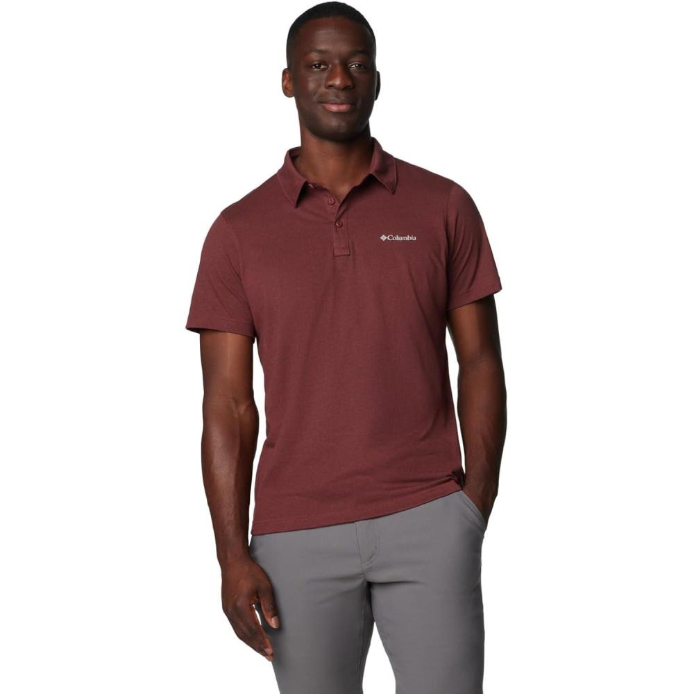imageColumbia Mens Thistletown Ridge Polo Sp21Spice Heather