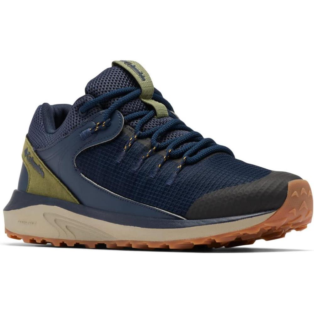 imageColumbia Mens Trailstorm Mid Waterproof Hiking ShoeCollegiate NavyMosstone