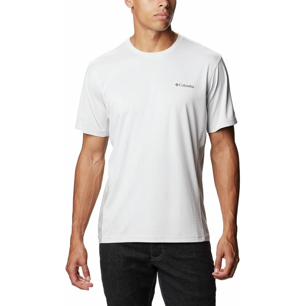 imageColumbia Mens Zero Ice CirroCool Short Sleeve ShirtNimbus GreyNimbus Grey Heather