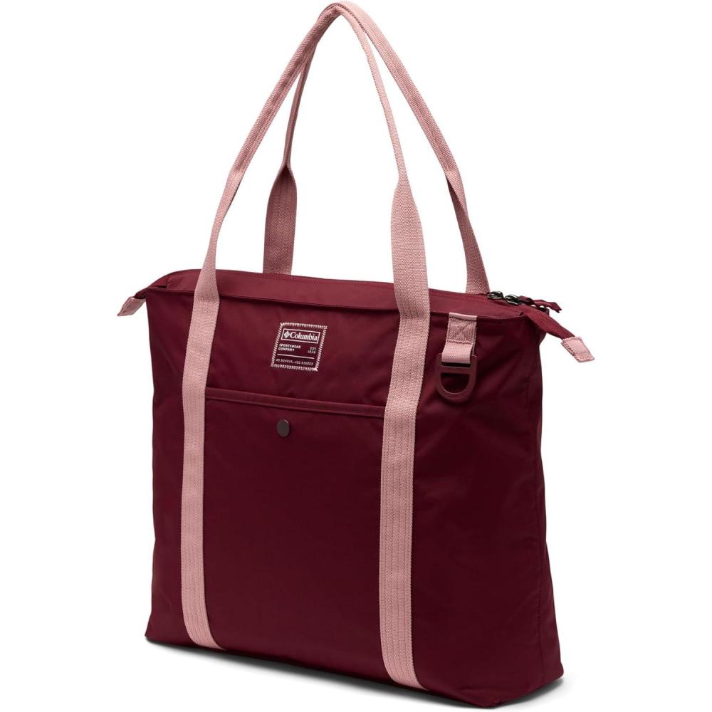 imageColumbia Unisex Cottonwood Creek ToteRich WineEraser Pink