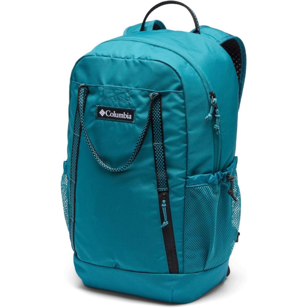 imageColumbia Unisex Echo Mountain 25L Backpack CanoeDark Stone One SizeRiver BlueBlack