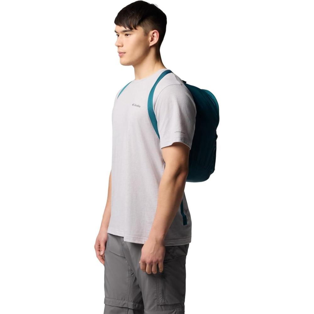 imageColumbia Unisex Lightweight Packable Backpack Stone GreenGreenscape One SizeRiver Blue