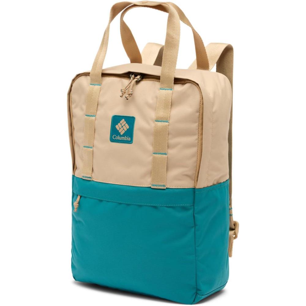imageColumbia Unisex Trail Traveler 18L Backpack Rain ForestCollegiate Navy One SizeCanoeRiver Blue