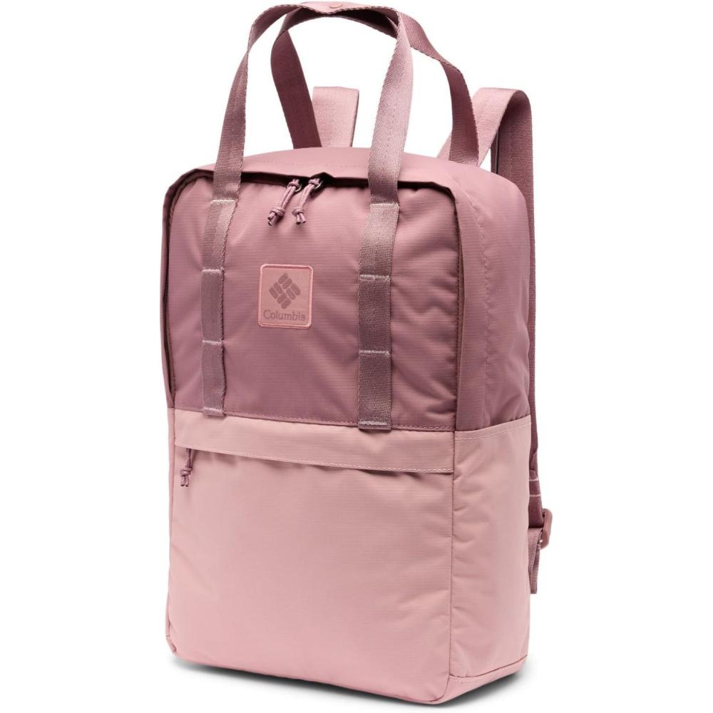 imageColumbia Unisex Trail Traveler 18L Backpack Rain ForestCollegiate Navy One SizeFigEraser Pink