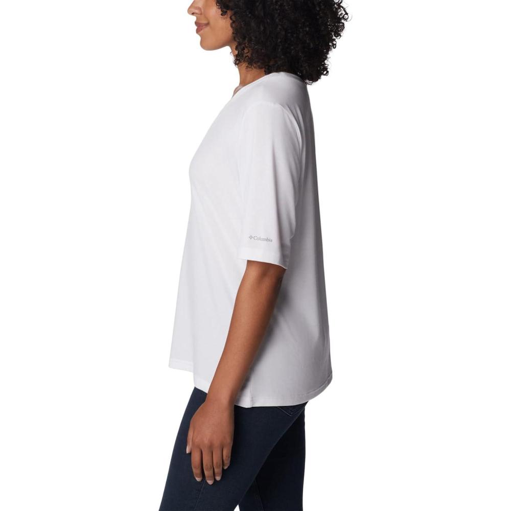 imageColumbia Womens Anytime Knit Short Sleeve TeeWhite