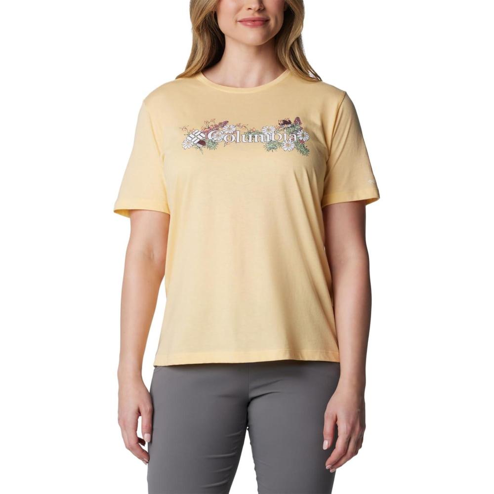 imageColumbia Womens Bluebird Day Relaxed Crew NeckBluebird Day Relaxed Crew NeckSunkissed HeatherBranded Bouquet