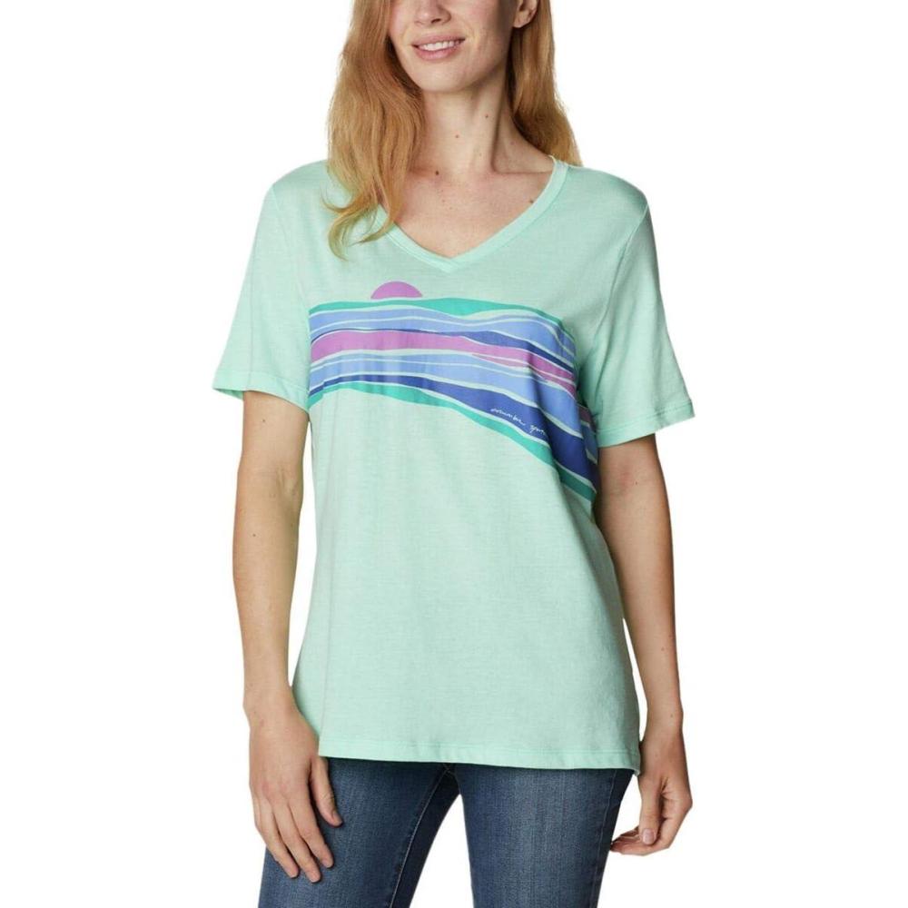 imageColumbia Womens Bluebird Day Relaxed V NeckColor