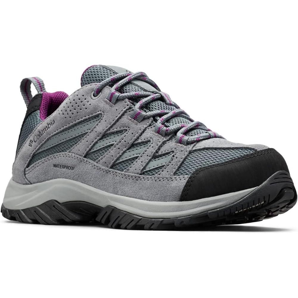 imageColumbia Womens Crestwood Hiking BootGraphite Wild Iris