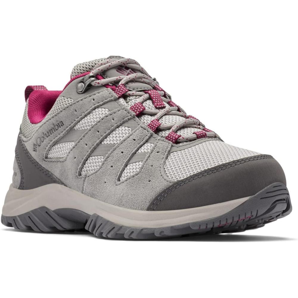 imageColumbia Womens Crestwood Hiking BootTitanium TitaniumRed Onion