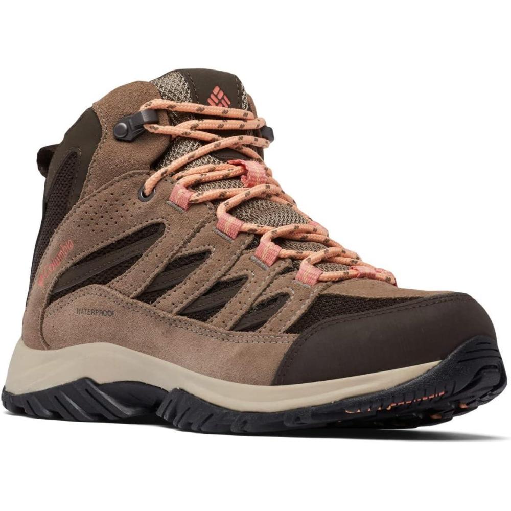 imageColumbia Womens Discontinued Crestwood Mid WaterproofCordovanMud