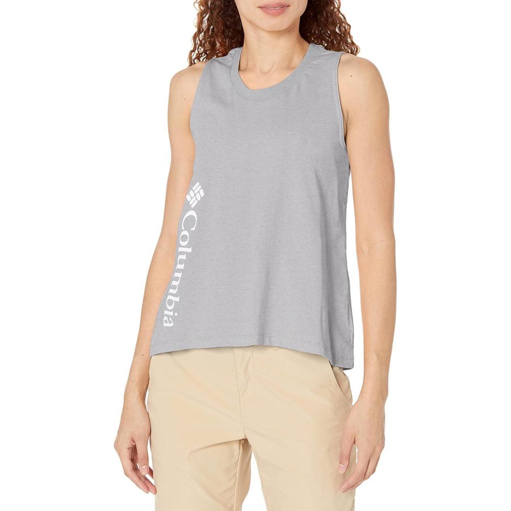 imageColumbia Womens North Cascades TankColumbia Grey HeatherGem Columbia Graphic
