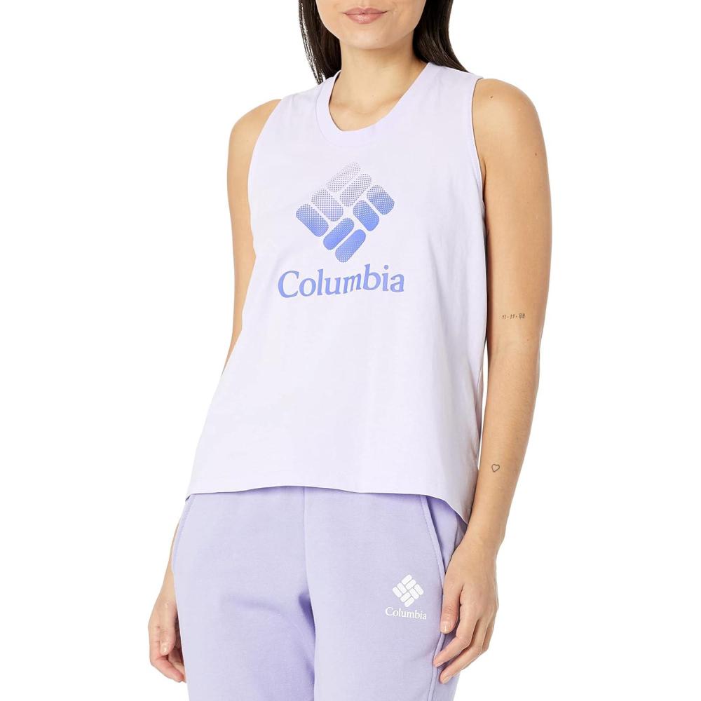 imageColumbia Womens North Cascades TankPurple TintCsc Stacked Gradient Grx