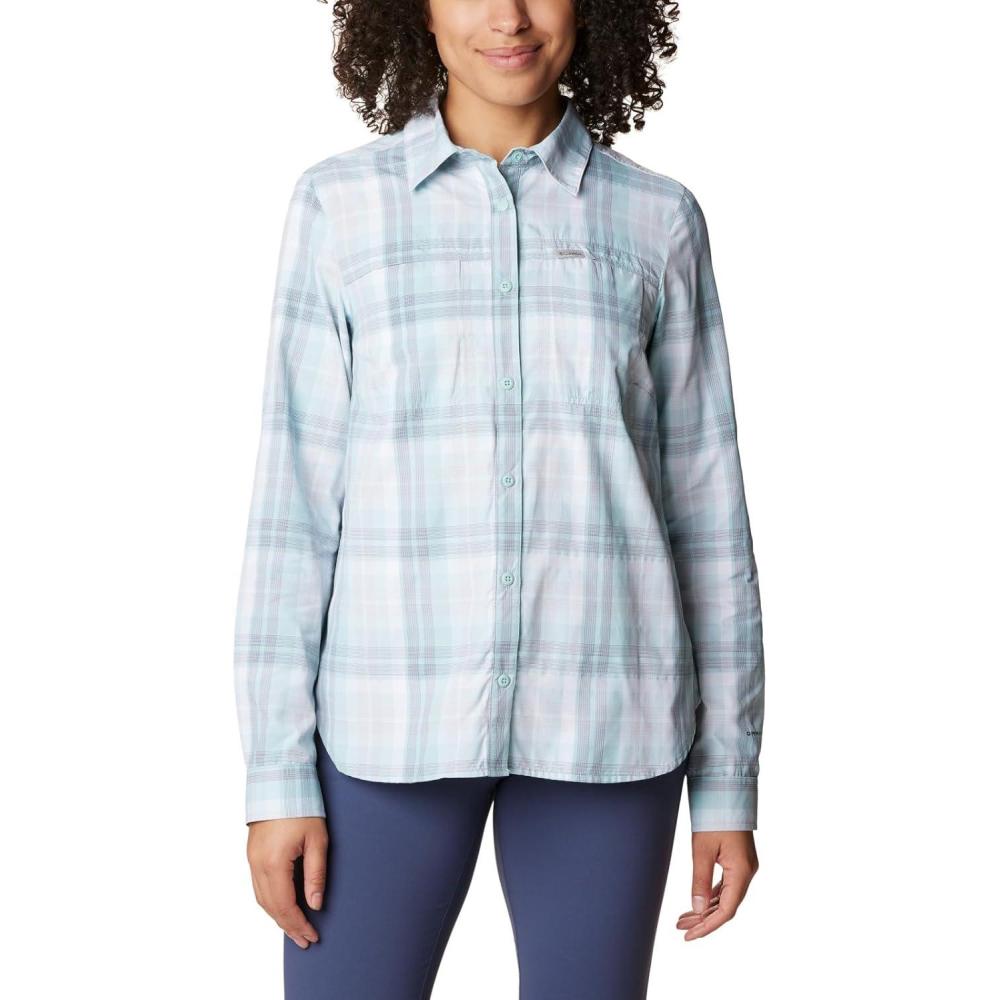 imageColumbia Womens Silver Ridge 30 Long SleeveAqua Haze Canyon Ombre
