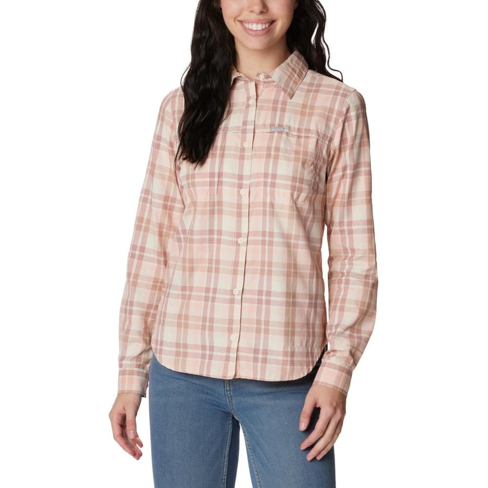 imageColumbia Womens Silver Ridge 30 Long SleeveChalk Canyon Ombre