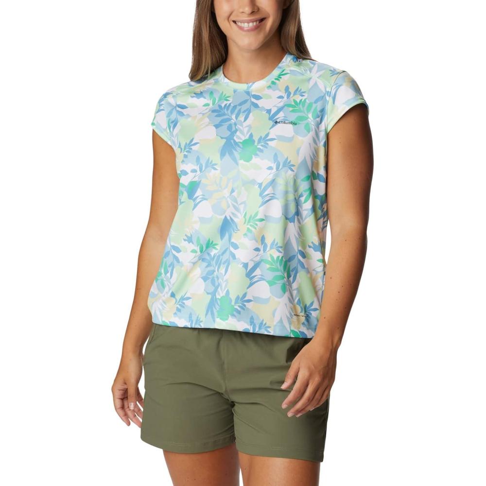 imageColumbia Womens Sun Trek Ss Graphic TeeKey WestFloriated
