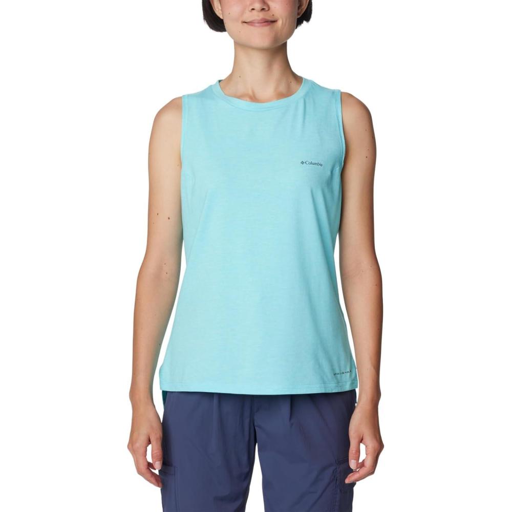 imageColumbia Womens Sun Trek TankAquamarine Heather