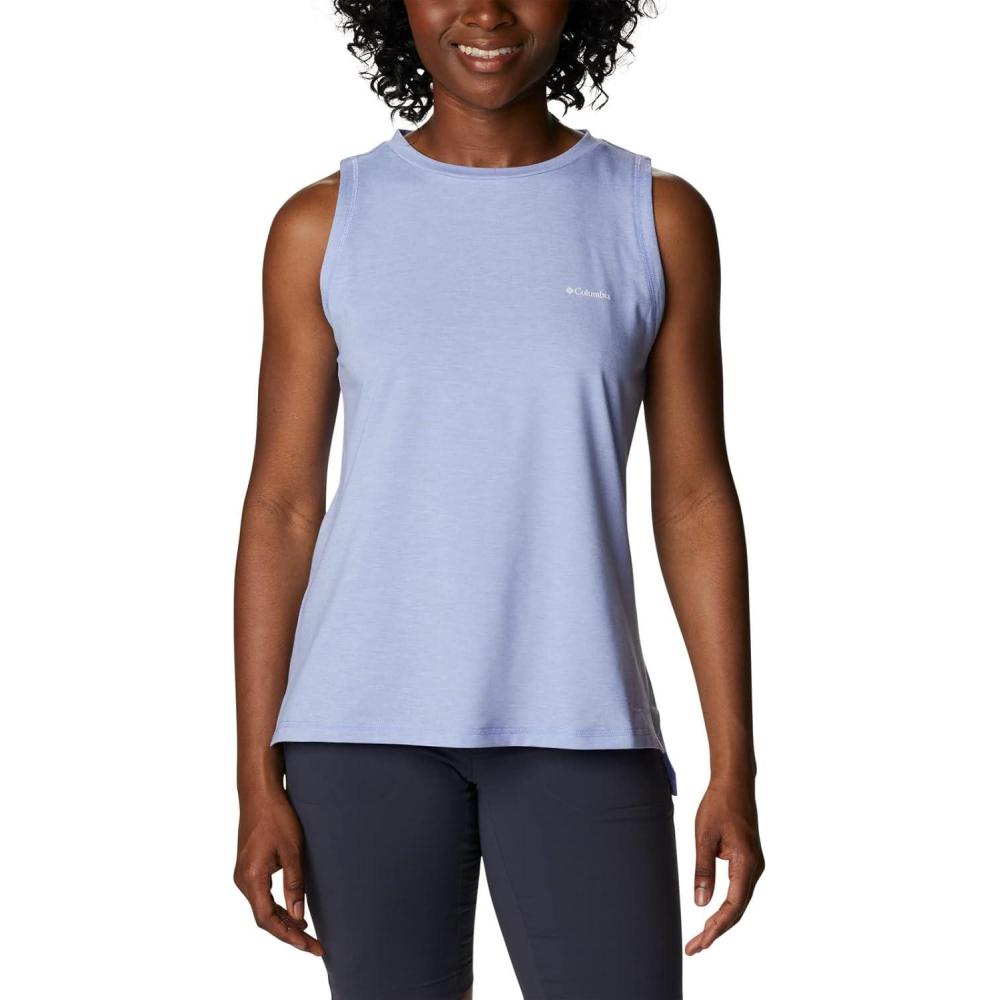 imageColumbia Womens Sun Trek TankSerenity Heather